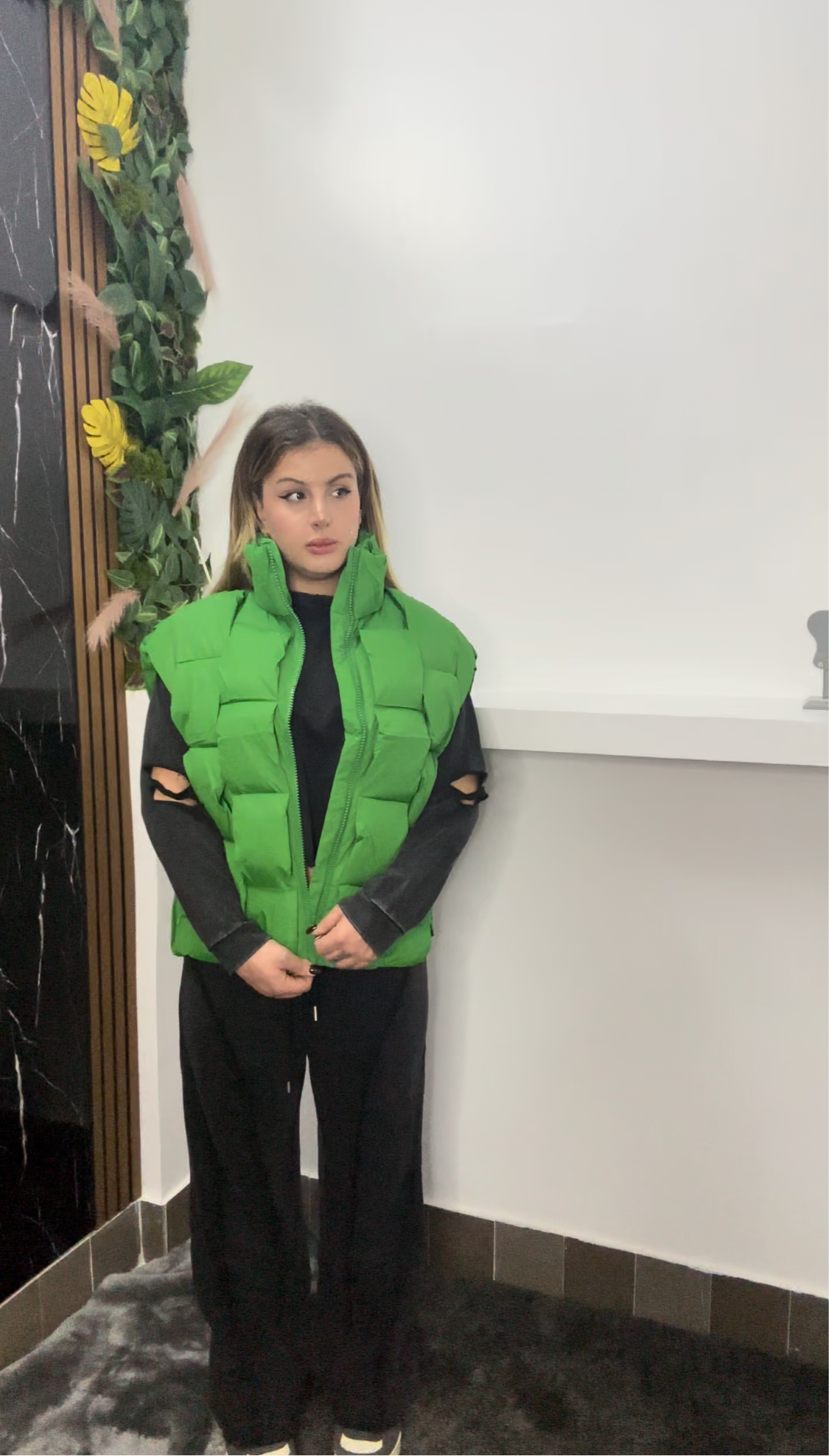 Bomber B*ttega green