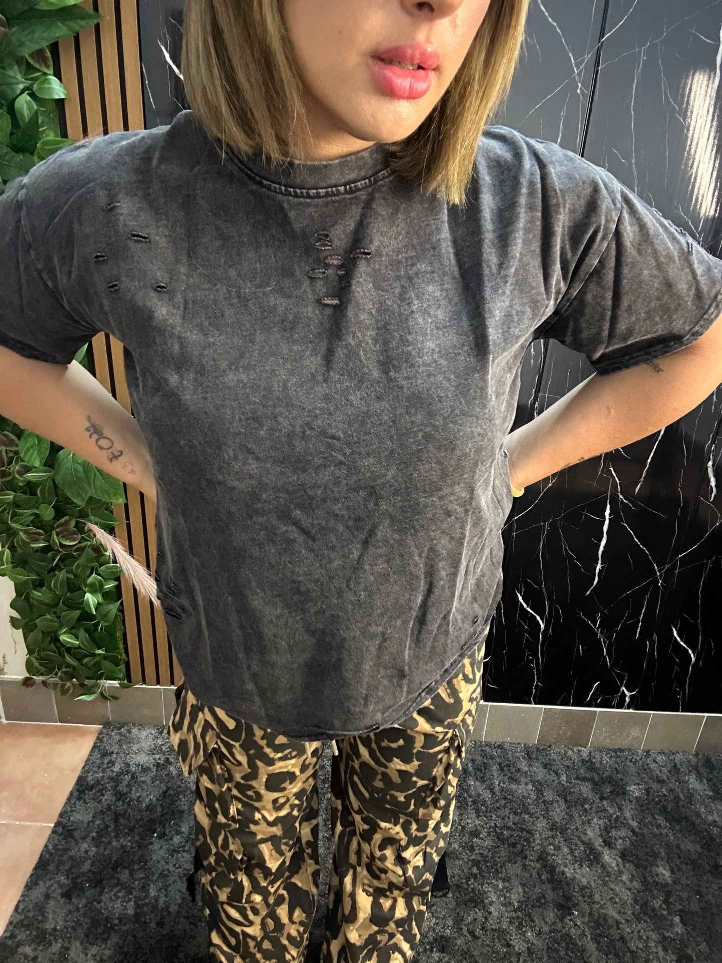 T-shirt forata