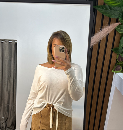 T-shirt scollo a V