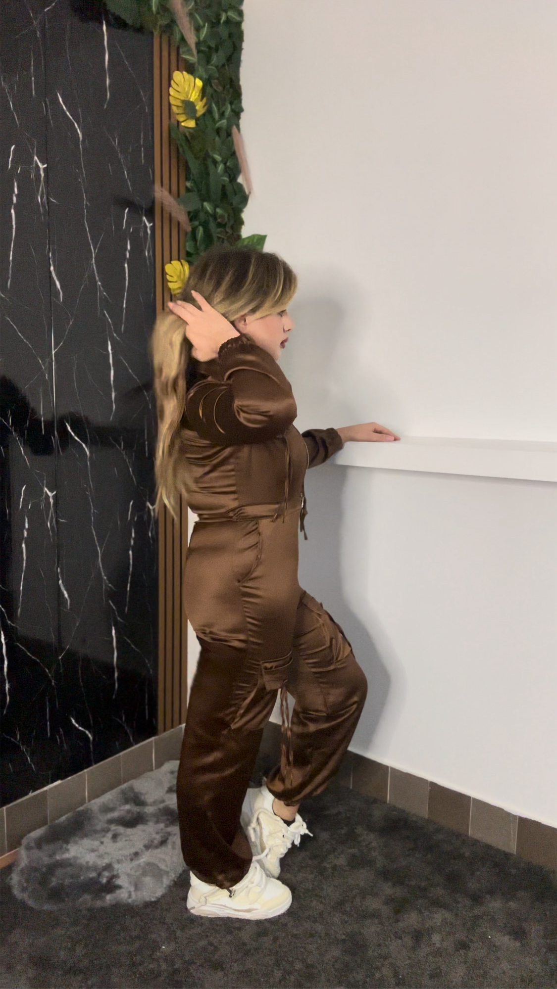 Tuta intera brown