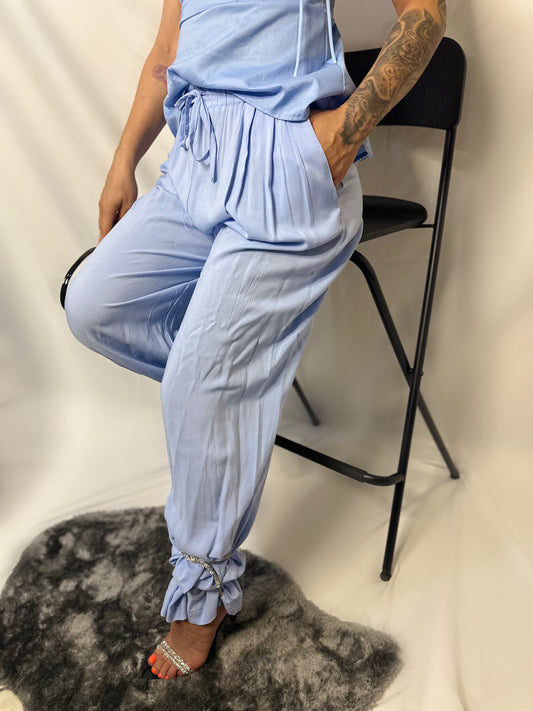 Pantalone satin