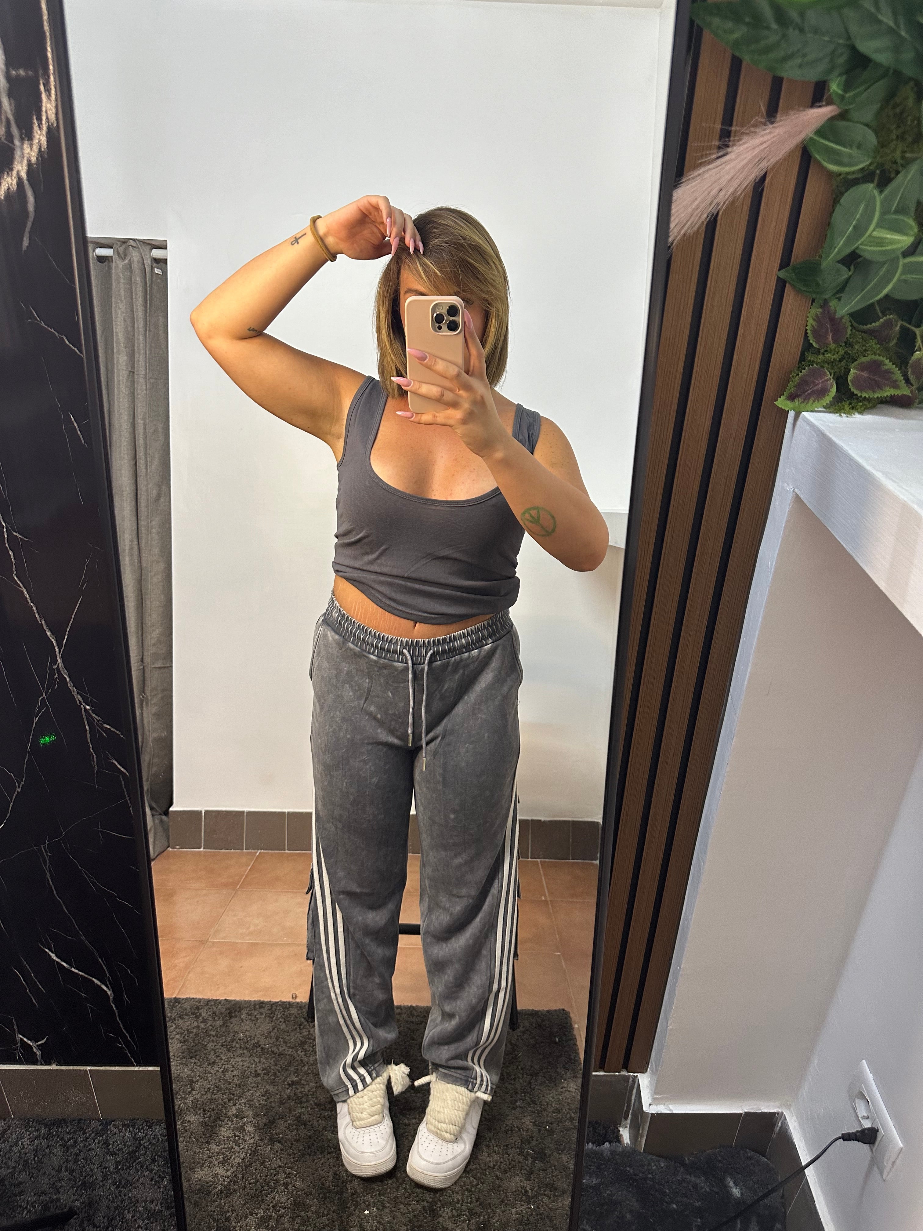 Panta tuta grey