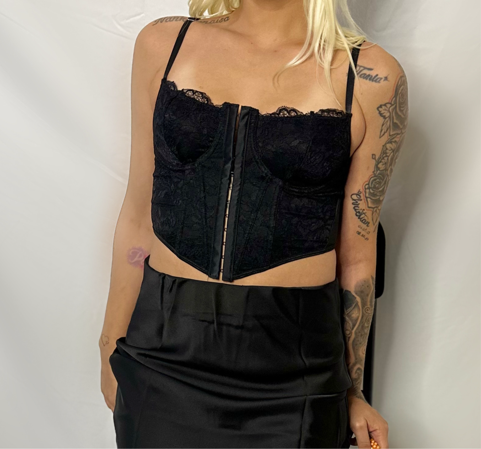 Mini corsage black