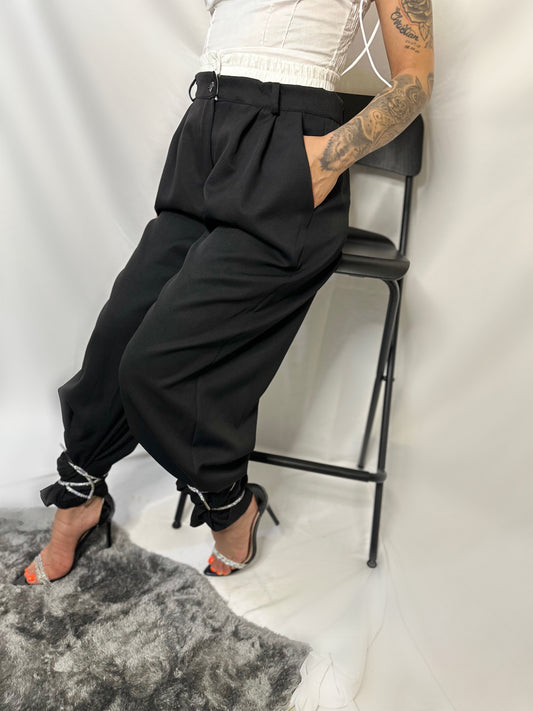 Pantaloni double clousure